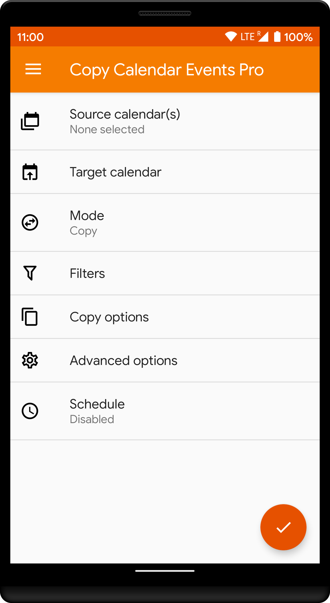 Copy Calendar Events Screenshot