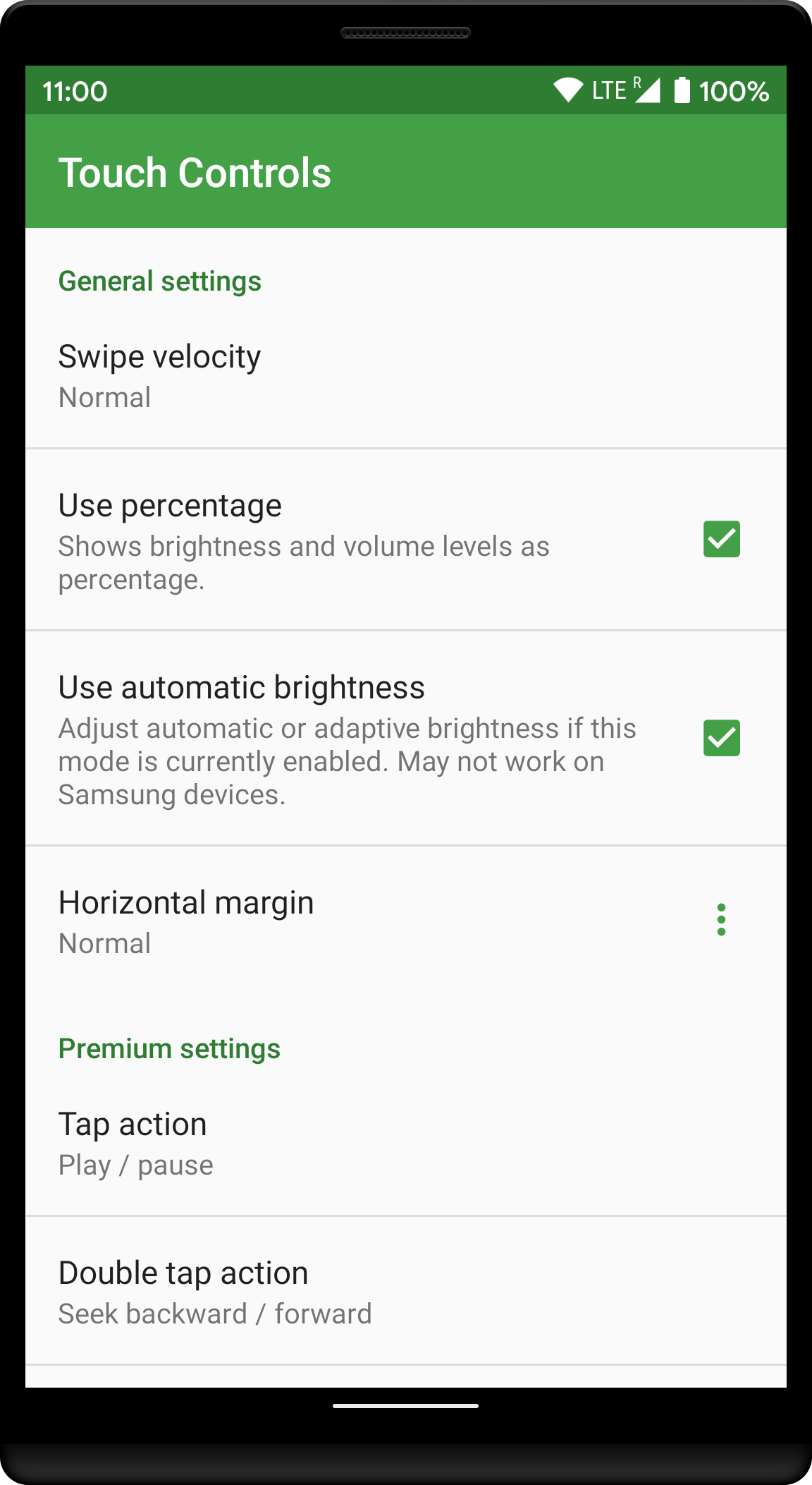 Touch Controls Screenshot